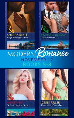 Book cover for Modern Romance Collection: November 2017 Books 5 - 8