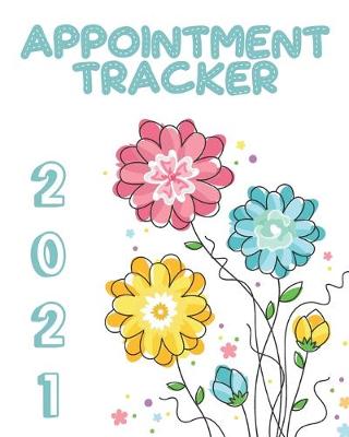 Book cover for Appointment Tracker 2021