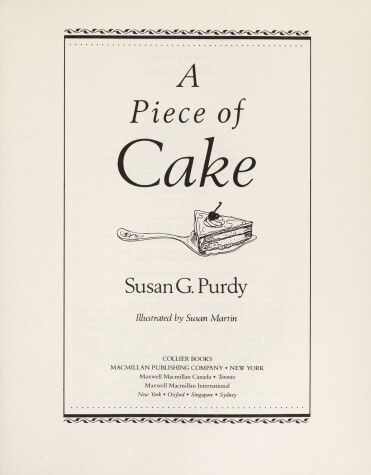 Book cover for A A Piece of Cake