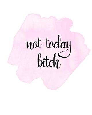 Book cover for Not Today Bitch