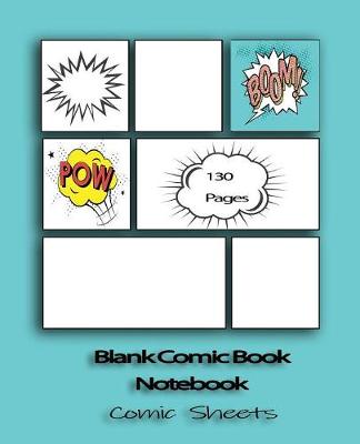 Cover of Blank Comic Book Notebook