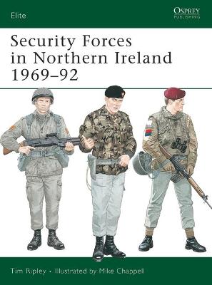 Cover of Security Forces in Northern Ireland 1969-92