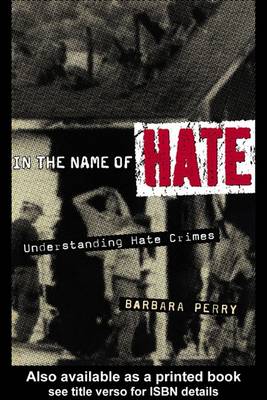 Book cover for In the Name of Hate