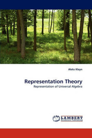 Cover of Representation Theory