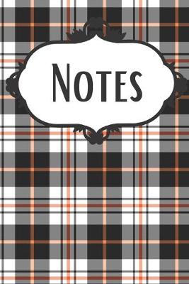 Book cover for Halloween Plaid Witches Notebook