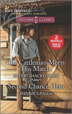 Book cover for The Cattleman Meets His Match & Second Chance Hero