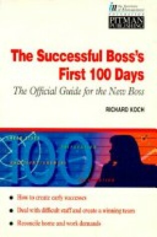 Cover of The Successful Boss's First One Hundred Days
