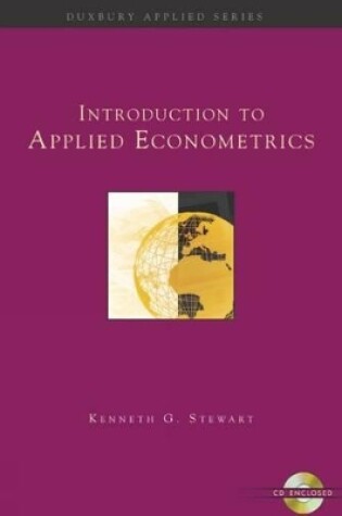 Cover of Introduction to Applied Econometrics