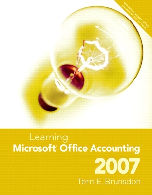 Book cover for Learning Microsoft Office Accounting Professional 2007