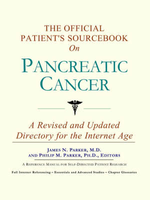 Cover of The Official Patient's Sourcebook on Pancreatic Cancer