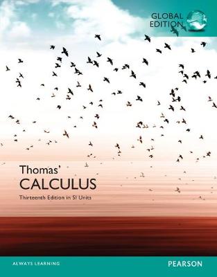 Book cover for Thomas' Calculus OLP with eText, SI Editon