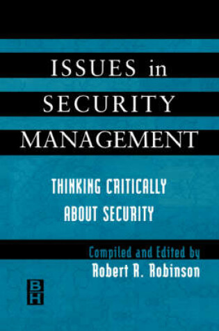 Cover of Issues in Security Management