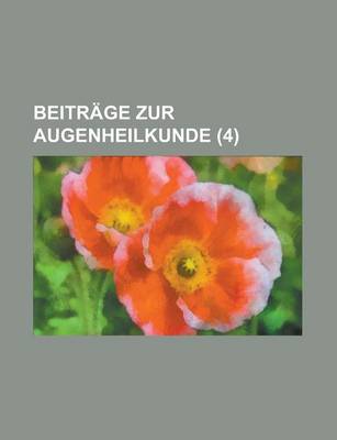 Book cover for Beitrage Zur Augenheilkunde (4)