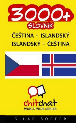 Cover of 3000+ Czech - Icelandic Icelandic - Czech Vocabulary