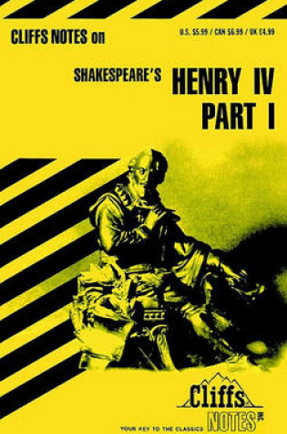 Cover of King Henry IV, Part 1