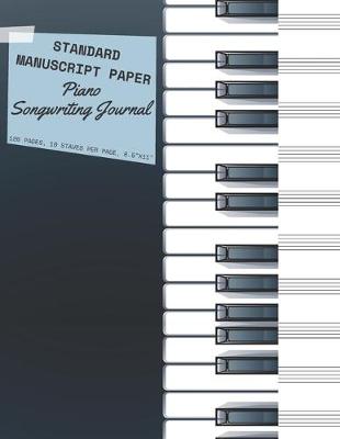 Book cover for Piano Standard Manuscript Paper