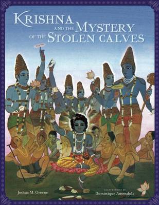 Book cover for Krishna and the Mystery of the Stolen Calves