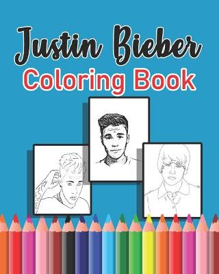 Book cover for Justin Bieber Coloring Book