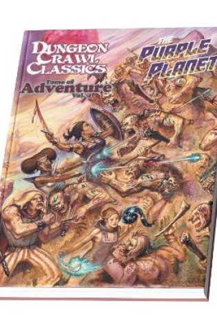 Cover of DCC RPG Tome of Adventure Volume 4: The Purple Planet