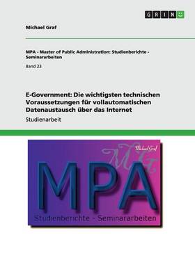 Book cover for E-Government