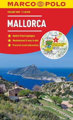 Book cover for Mallorca Marco Polo Holiday Map 2019