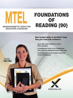 Book cover for 2017 MTEL Foundations of Reading (90)
