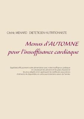 Book cover for Menus d'automne pour l'insuffisance cardiaque