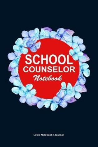 Cover of School counselor gift notebook