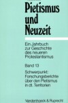 Book cover for Pietismus Und Neuzeit Band 13 - 1988