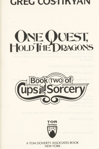 Cover of Cups and Sorcery #02