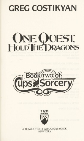 Book cover for Cups and Sorcery #02