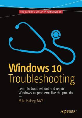 Book cover for Windows 10 Troubleshooting
