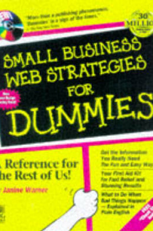 Cover of Small Business Web Strategies For Dummies