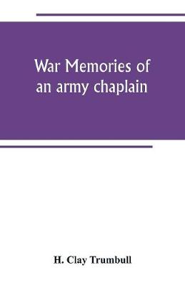 Book cover for War memories of an army chaplain