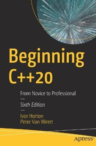 Cover of Beginning C++20