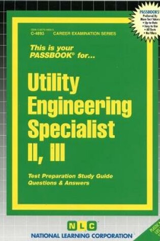 Cover of Utility Engineering Specialist II, III