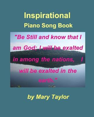 Book cover for Inspirational Piano Song Book Be Still And Know