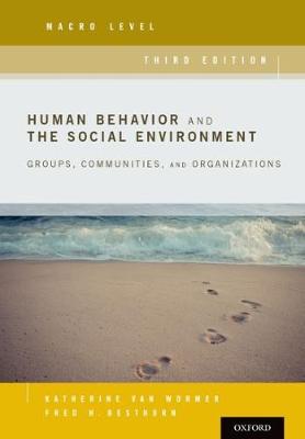 Book cover for Human Behavior and the Social Environment, Macro Level