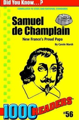 Cover of Samuel de Champlain