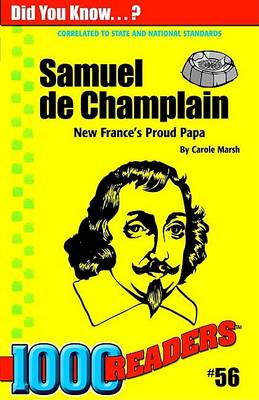 Book cover for Samuel de Champlain