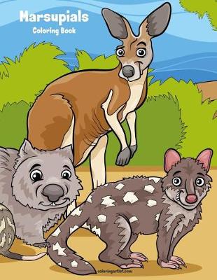 Cover of Marsupials Coloring Book 1