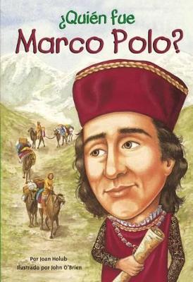 Book cover for Quien Fue Marco Polo? (Who Was Marco Polo?)