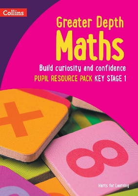 Cover of Greater Depth Maths Pupil Resource Pack Key Stage 1