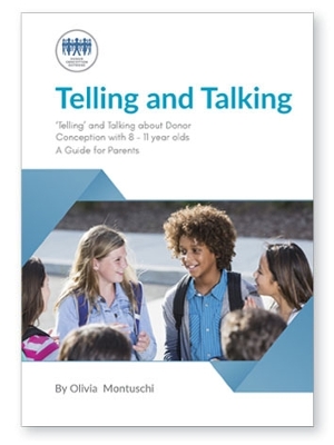 Book cover for Telling and Talking about Donor Conception