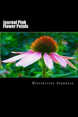 Book cover for Journal Pink Flower Petals