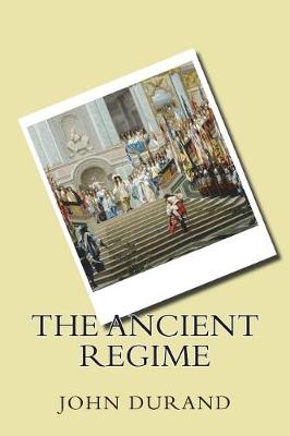Book cover for The Ancient Regime