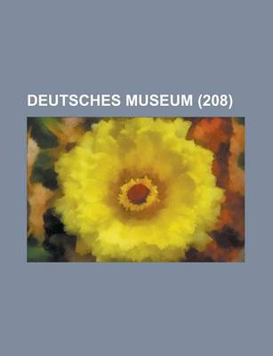 Book cover for Deutsches Museum (208)