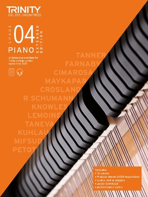 Book cover for Piano Exam Pieces & Exercises 21-23 Grade 4 Ext Ed