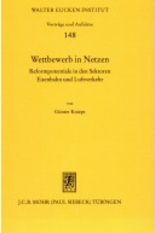 Cover of Wettbewerb in Netzen