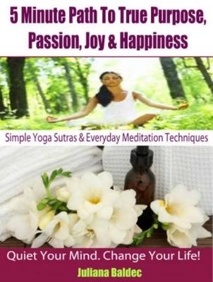 Book cover for Simple Yoga Sutras & Yoga Workouts for Home - 4 in 1: 5 Minute Path